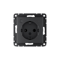 Изображение товара Умная розетка Systeme Electric AtlasDesign Smart (ATN001045Z) скрытая установка карбон с заземлением