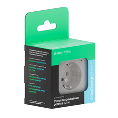 Умная розетка Systeme Electric AtlasDesign Smart (ATN000145Z) скрытая установка белая с заземлением - фото 4