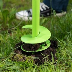 Бур садовый шнековый Palisad d110 мм 850 мм Т-образная рукоятка (6445055) - фото 2