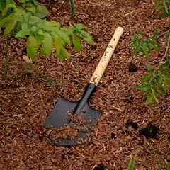 Лопата штыковая саперная с деревянным черенком 580 мм (61425) - фото 2