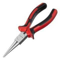 Круглогубцы с прорезиненной ручкой Matrix 160 мм (17355) - фото 1