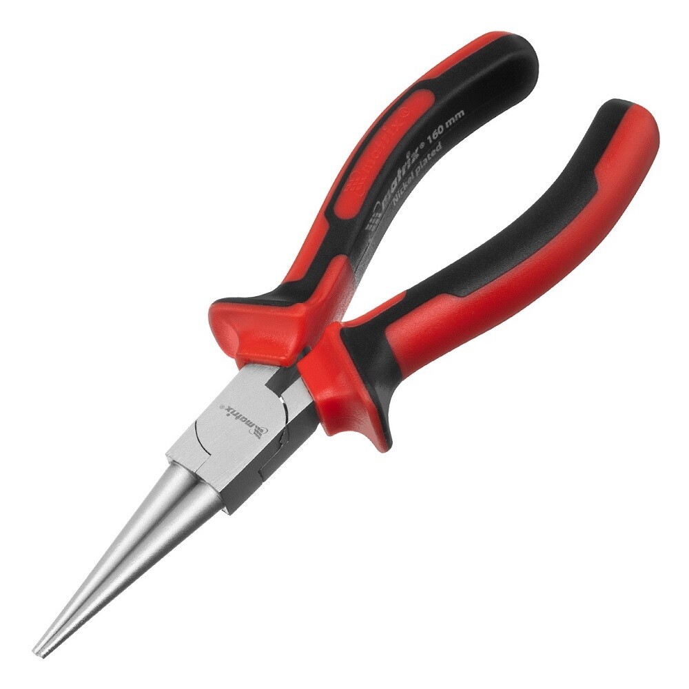Изображение товара Круглогубцы Matrix 160 мм с прорезиненной ручкой, закаленные, никелированные