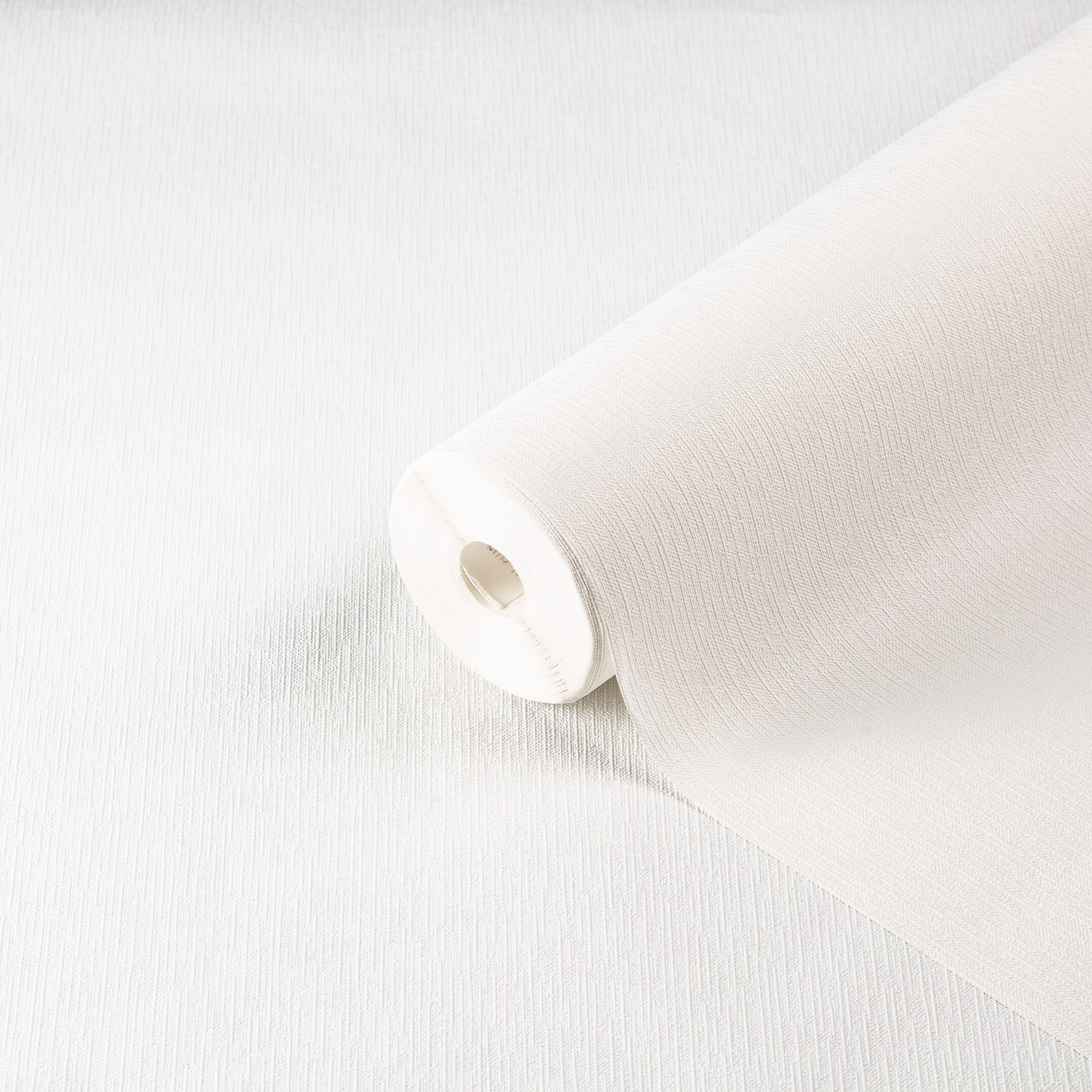 Изображение товара Обои под покраску виниловые на флизелиновой основе 1,06х25 м антивандальные белые