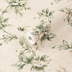 Обои бумажные Саратовские обои Деревце Д995-05 (0,53х10,05 м) - фото 1