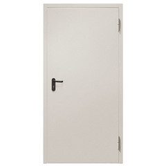 Дверь противопожарная Промет ДП-EIS-60 глухая правая серый RAL 7035 850х2050 мм - фото 3