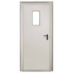 Дверь противопожарная Промет ДПС-EIS-60 со стеклом правая серый RAL 7035 950х2050 мм - фото 6