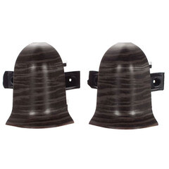 Угол наружный Winart 47 мм дуб паленый S-профиль (2 шт.) - фото 2