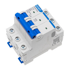 Автоматический выключатель модульный Chint NXB-63S 3P 10А тип C 4,5 кА 400 В (296826 Chint) - фото 4