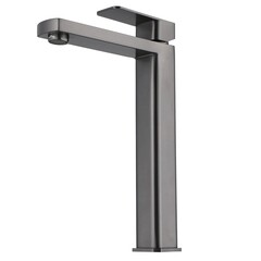 Смеситель для раковины высокий Tokito Aomori однорычажный графит (TOK-AOM-1012GM) - фото 14