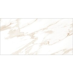 Керамогранит Lavelly Calacatta Imperia белый полированный 1200x600x8,5 мм (2 шт.=1,44 кв.м) - фото 8