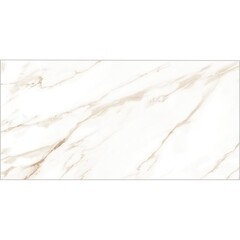 Керамогранит Lavelly Calacatta Imperia белый полированный 1200x600x8,5 мм (2 шт.=1,44 кв.м) - фото 4