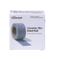 Лист шлифовальный Sunmight Ceramic L712T 115 мм 12 м P180 с мультипылеотводом - фото 2