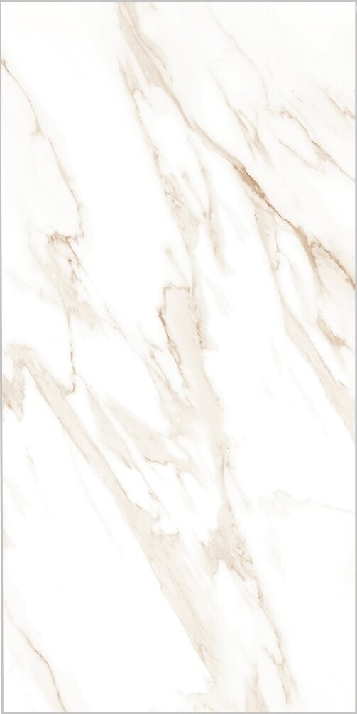 Изображение товара Керамогранит Lavelly Calacatta Imperia белый полированный 1200x600 мм