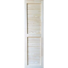 Изображение товара Дверь межкомнатная Тайга 700х2000 мм массив без покрытия глухая