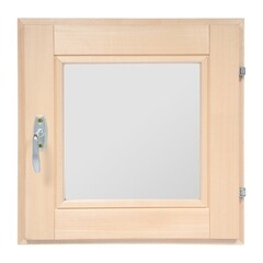 Окно деревянное 600х600х70 мм 1 створка поворотная - фото 1