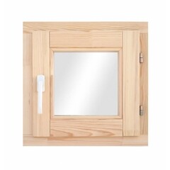 Окно деревянное 600х600х70 мм 1 створка поворотная - фото 2