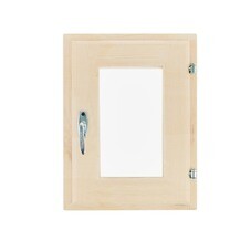 Окно деревянное 300х400х70 мм 1 створка поворотная