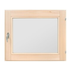 Окно деревянное 400х500х70 мм 1 створка поворотная