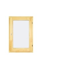 Окно деревянное 900х600х84 мм 1 створка поворотная - фото 2