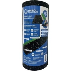 Коврик-дорожка грязезащитный Uniroll Villa 40х0,5 см противоскользящий черно-зеленый - фото 1