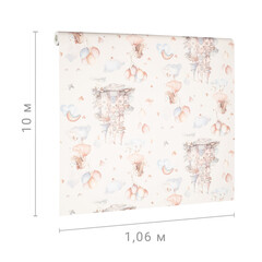 Обои компакт-винил на флизелиновой основе Erismann Kids`Story 60948-02 (1,06х10,05 м) - фото 2