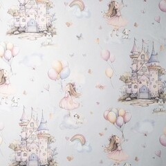 Обои компакт-винил на флизелиновой основе Erismann Kids`Story 60948-03 (1,06х10,05 м) - фото 4