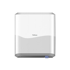 Диспенсер Tellus Matic Solution для бумажных полотенец пластик белый (911000) - фото 1