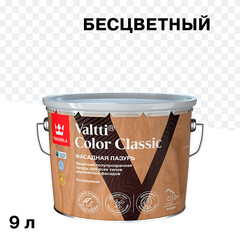 Изображение товара Антисептик Tikkurila/Tikkivala Valtti Color Classic биозащитный для дерева бесцветный 9 л