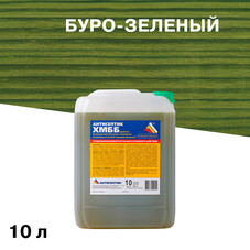 Антисептик ХМББ для дерева биозащитный 10 л зеленый