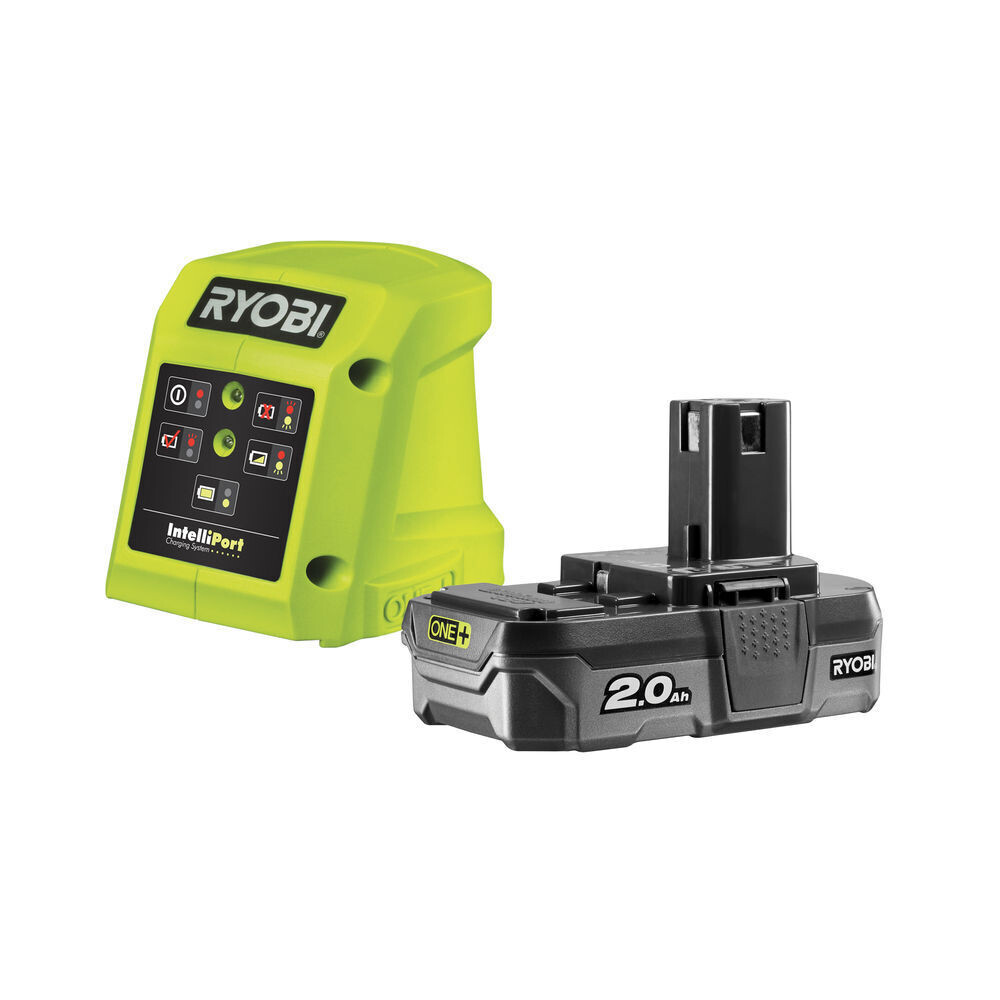 Аккумулятор Ryobi RC18115-120VSE 18 В 2Ач Li-Ion 18 В с зарядным устройством в комплекте (16304292)