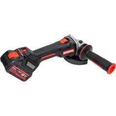 Шлифмашина угловая аккумуляторная Keyang DG20BLH-125SV 18 В 5Ач Li-Ion d125 мм 2 АКБ и ЗУ (22855125) - фото 7