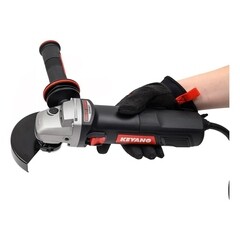 Шлифмашина угловая электрическая Keyang DG125-15S 1500 Вт d125 мм (22855077) - фото 6