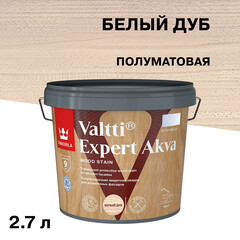 Изображение товара Антисептик Tikkurila/Tikkivala Valtti Expert Akva декоративный для дерева белый дуб 2,7 л