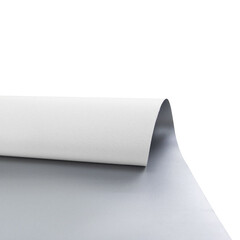 Рулонная штора блэкаут 40х160 см Эскар Blackout белая - фото 4