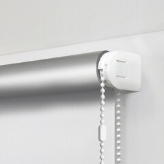 Рулонная штора блэкаут 120х160 см Эскар Blackout белая - фото 4