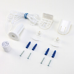 Рулонная штора блэкаут 120х160 см Эскар Blackout белая - фото 2