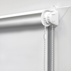 Рулонная штора блэкаут 40х160 см Эскар Blackout белая - фото 5