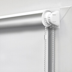 Рулонная штора блэкаут 40х160 см Эскар Blackout белая - фото 3