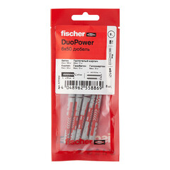 Дюбель универсальный Fischer DuoPower 6x50 мм нейлон (8 шт.) - фото 3