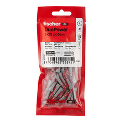 Дюбель универсальный Fischer DuoPower 5x25 мм нейлон (45 шт.) - фото 3