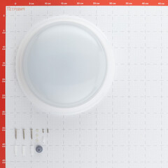 Светильник светодиодный накладной Navigator NBL-P 4000К 24 Вт IP65 белый опал (14159) - фото 2