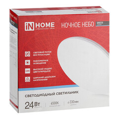 Светильник светодиодный накладной IN HOME Deco Ночное небо 6500К 24 Вт IP40 белый - фото 3