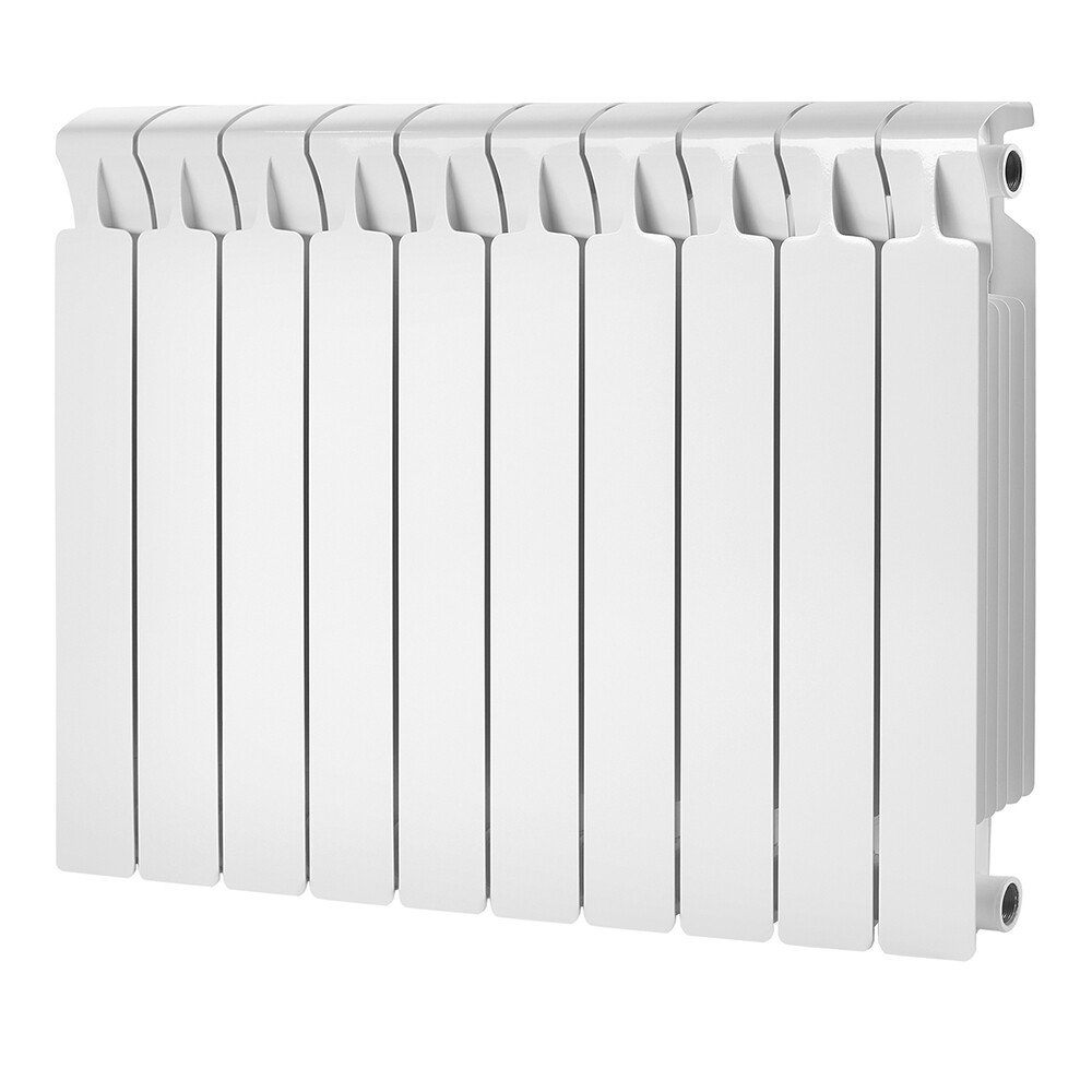 

Радиатор биметаллический Rifar Monolit 500 мм 10 секций 3/4 боковое подключение белый