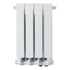 Радиатор биметаллический Rifar Base Ventil 500 мм 4 секции 3/4 нижнее левое подключение белый - фото 3