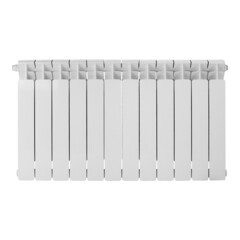 Радиатор биметаллический Rifar Base Ventil 500 мм 12 секций 3/4 нижнее левое подключение белый - фото 3
