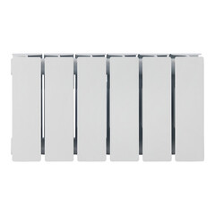 Радиатор биметаллический Rifar Base 200 мм 6 секций 1" боковое подключение белый - фото 3