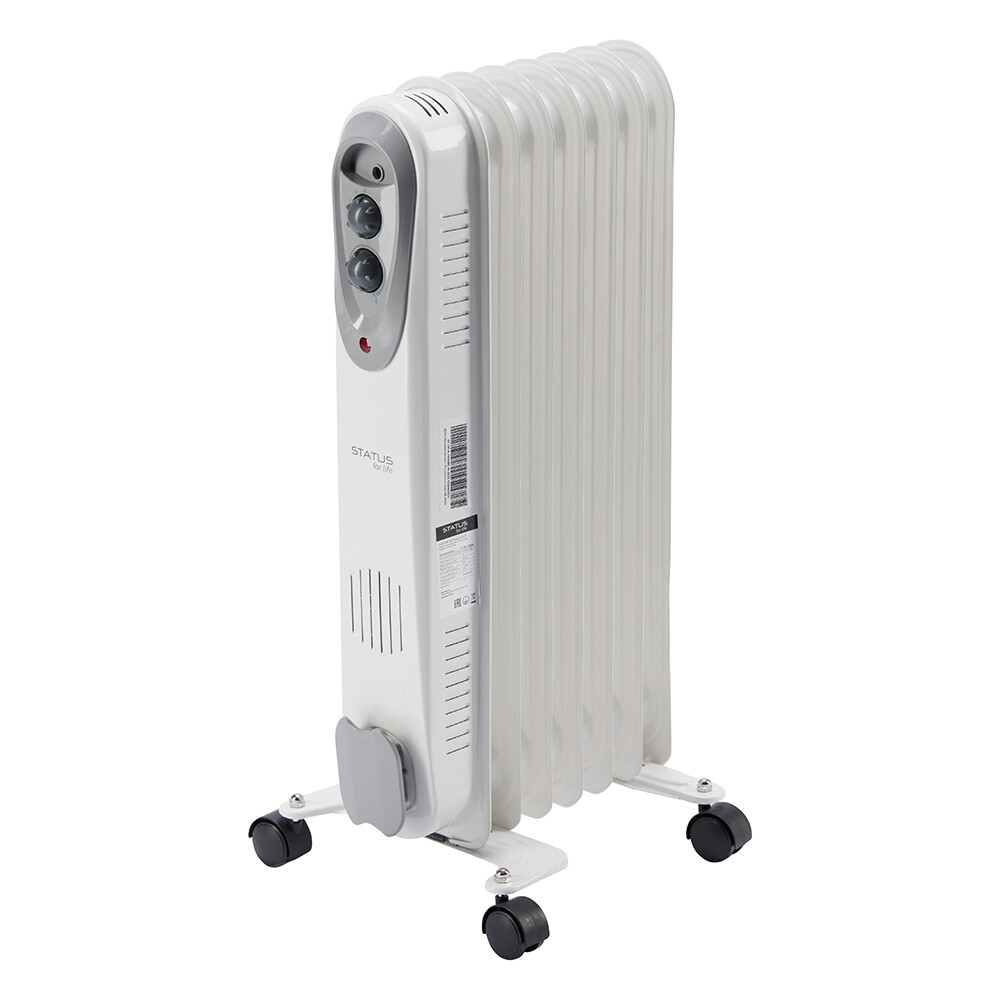 Изображение товара Масляный радиатор Status for life 1500 Вт 7 секций для обогрева до 20 кв м