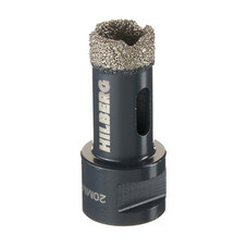 Коронка алмазная по керамограниту 20 мм Hilberg Super Hard (HH620)