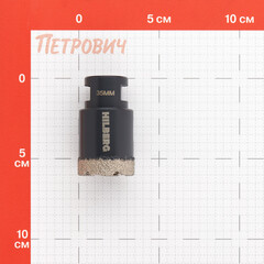 Коронка алмазная по керамограниту 30 мм Hilberg Super Hard (HH630) - фото 2