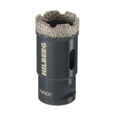Коронка алмазная по керамограниту 30 мм Hilberg Super Hard (HH630)